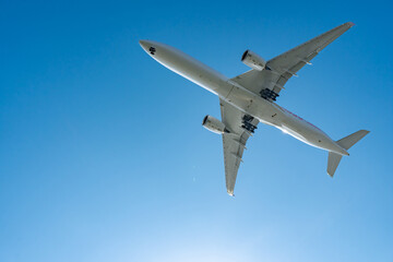 飛行機・青空