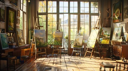 art studio