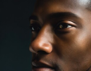 Obraz premium macro photography of the details and textures of human skin