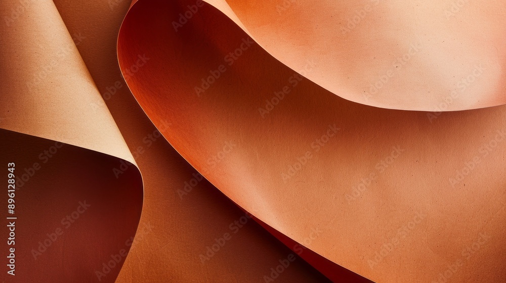 Poster a piece of paper with a brown color and a wavy texture