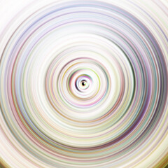 Colorful radial motion effect. Abstract rounded background. Color curves and sphere. Multi color gradient rings and circles wallpaper. Colored texture backdrop and banner.