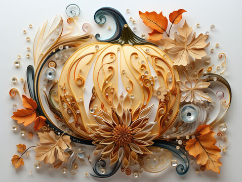 Autumn great decoration art