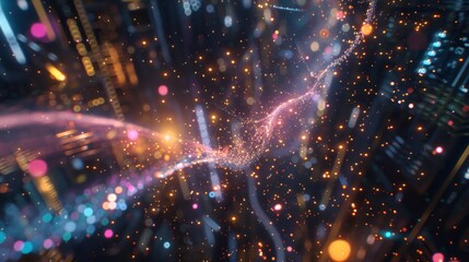 Cosmic Voyage Through Digital Space