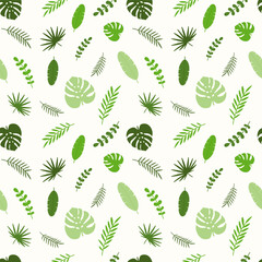 Design of a summer background. Holiday seamless pattern. Vector illustration