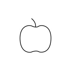 Apple icon set. Apple vector icon. apple symbols for your web design.
