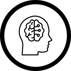Artificial Consciousness Icon Design
