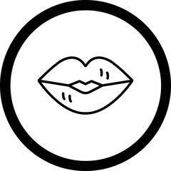 Lips Icon Design