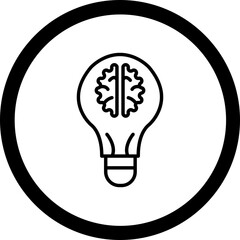 Innovation Thinking Icon Design