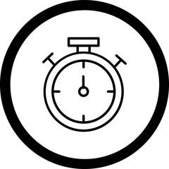 Stopwatch Icon Design