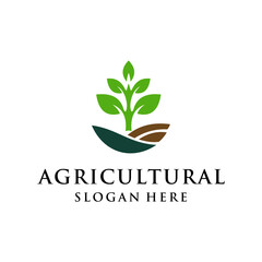 simple agricultural design concept