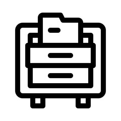 Obraz premium file line icon