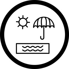 Beach Icon Design