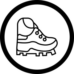 Hiker Icon Design