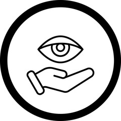 Eye Analysis Icon Design