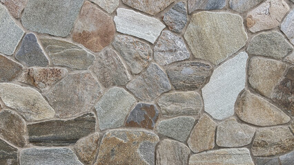 Grey natural wall stone background 