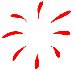 Indonesia independence day confetti 