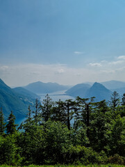 Monte Brè: Scenic Mountain View Overlooking Lugano