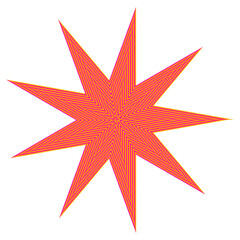 An abstract psychedelic spiral swirl shape design element.