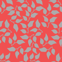 Seamless floral pattern, cute ditsy print with rustic motif. Pretty botanical design with small hand drawn flowers, sunflower, leaves on a light gentle background. Vector illustration