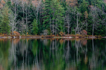 Autumn colors in Muskoka, Ontario, Canada