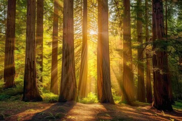 Fototapeta premium forest in autumn