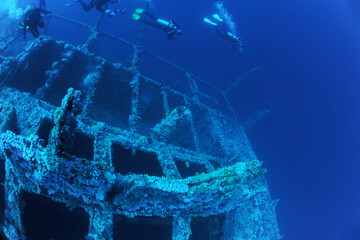 wreck - shipwreck) in scuba divers' slang - a type of dive in which a descent is made to sunken...