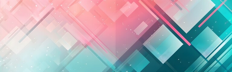 Luminous Fragments Geometric abstract background wallpaper