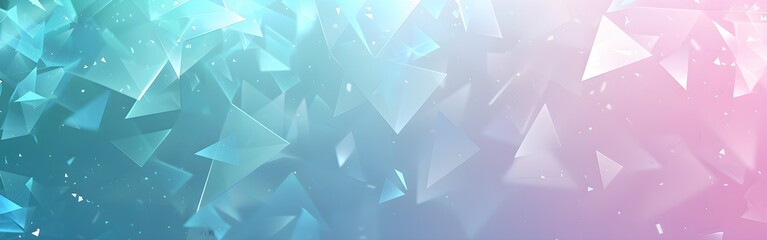 Fototapeta premium Luminous Fragments Geometric abstract background wallpaper