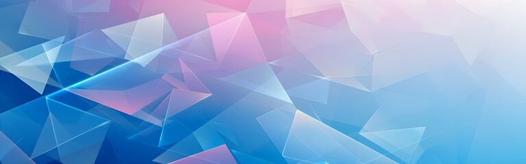 Fototapeta premium Luminous Fragments Geometric abstract background wallpaper