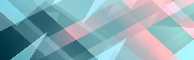 Obraz premium Luminous Fragments Geometric abstract background wallpaper