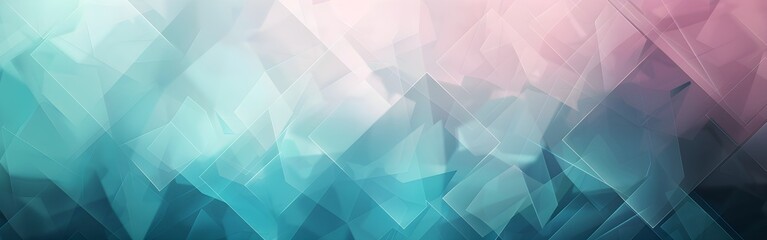 Obraz premium Luminous Fragments Geometric abstract background wallpaper