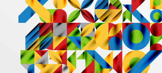 Geometric neo patterns. Abstract background for covers, banners, flyers and posters and other templates