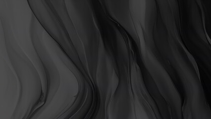 Obraz premium Dark Abstract background of ash color oil painting, Decorative artwork, Abstract decoration for grey Abstract background. A mesmerizing blend of white and grey, Ebru style background. Generative AI