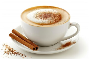 Obraz premium Coffee simple background photorealistic commercial imagery stock photo