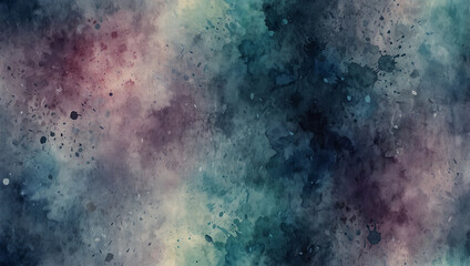 Fototapeta premium Abstract colorful watercolor background with mockup empty space for advert promotion