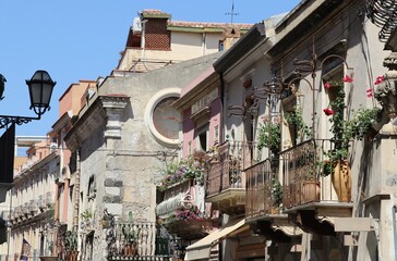 Rue de Taormina - Sicile