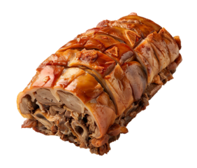 Lechon isolated on transparent background