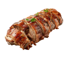 Lechon isolated on transparent background