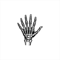 hand of the word hand, human, isolated, hands, white, vector, finger, illustration, icon, fingers, black, abstract, blue, medical, palm, arm, symbol, skeleton