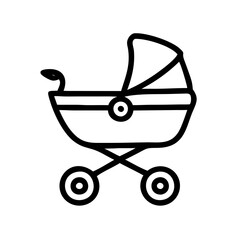 Kinderwagen Buggy Symbol