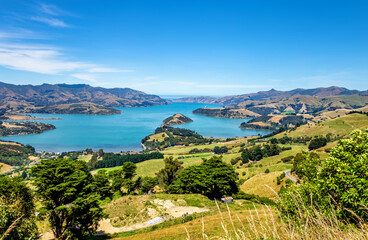 Banks Peninsula, Canterbury, South Island, New Zealand, Oceania.