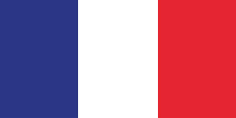 Vector of French flag.
