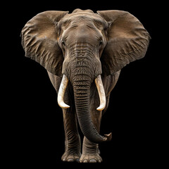Fototapeta premium African Elephant Portrait.