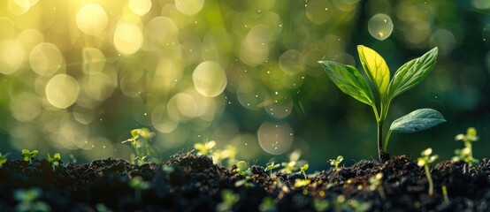 New Life Emerging in Sunlight