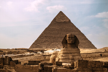 the pyramids of giza
