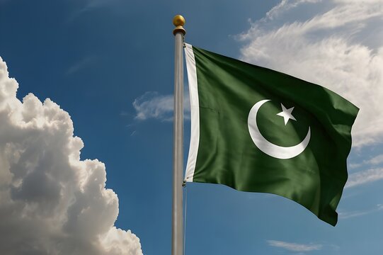 14th August Pakistan Independence Day. Pakistan's independence day 14th of august 1947. Vector illustration.
