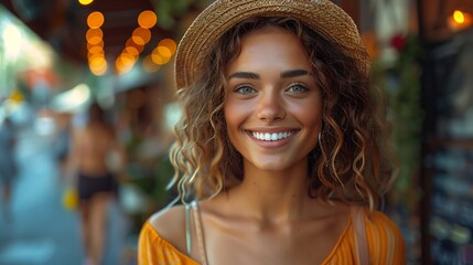 A realistic photograph, 8K resolution, shot on professional DSLR camera, tack-sharp focus, exquisite detail, high dynamic range, lively photo of friends walking together at a cafe, smiling and 