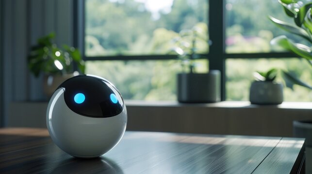 An AI-powered personal assistant seamlessly managing daily tasks and schedules for its user, enhancing productivity and organization.