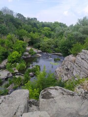 Fototapeta premium mountain river in the mountains