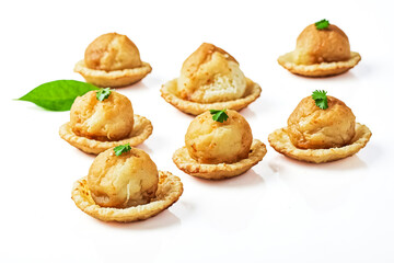 Delicious Potato Balls in Pastry Shells
